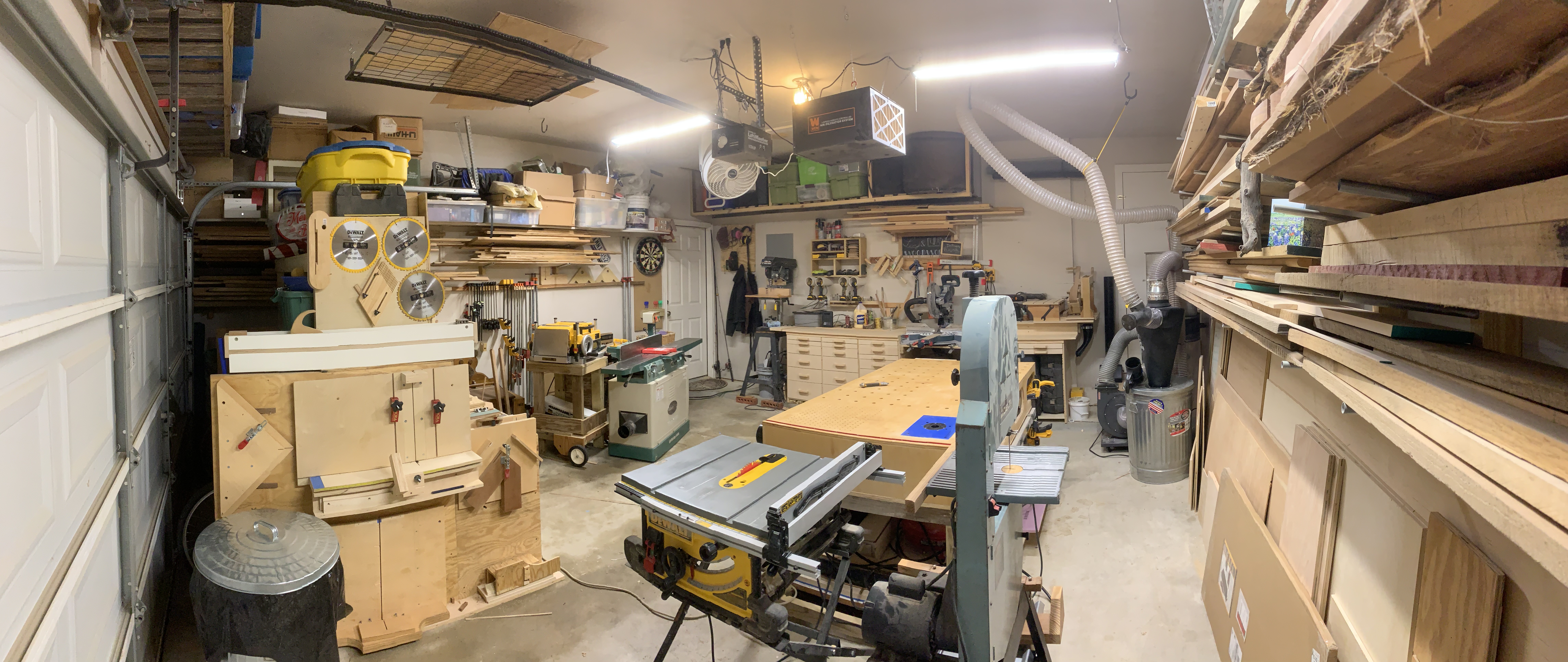 Another panoramic view of the workshop